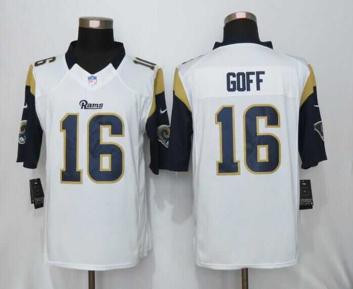 Nike Limited St. Louis Rams #16 Jared Goff White Men's Stitched NFL Jersey,We sell and wholesale Nike Limited St. Louis Rams #16 Jared Goff White Men's Stitched NFL Jersey on line form chian!